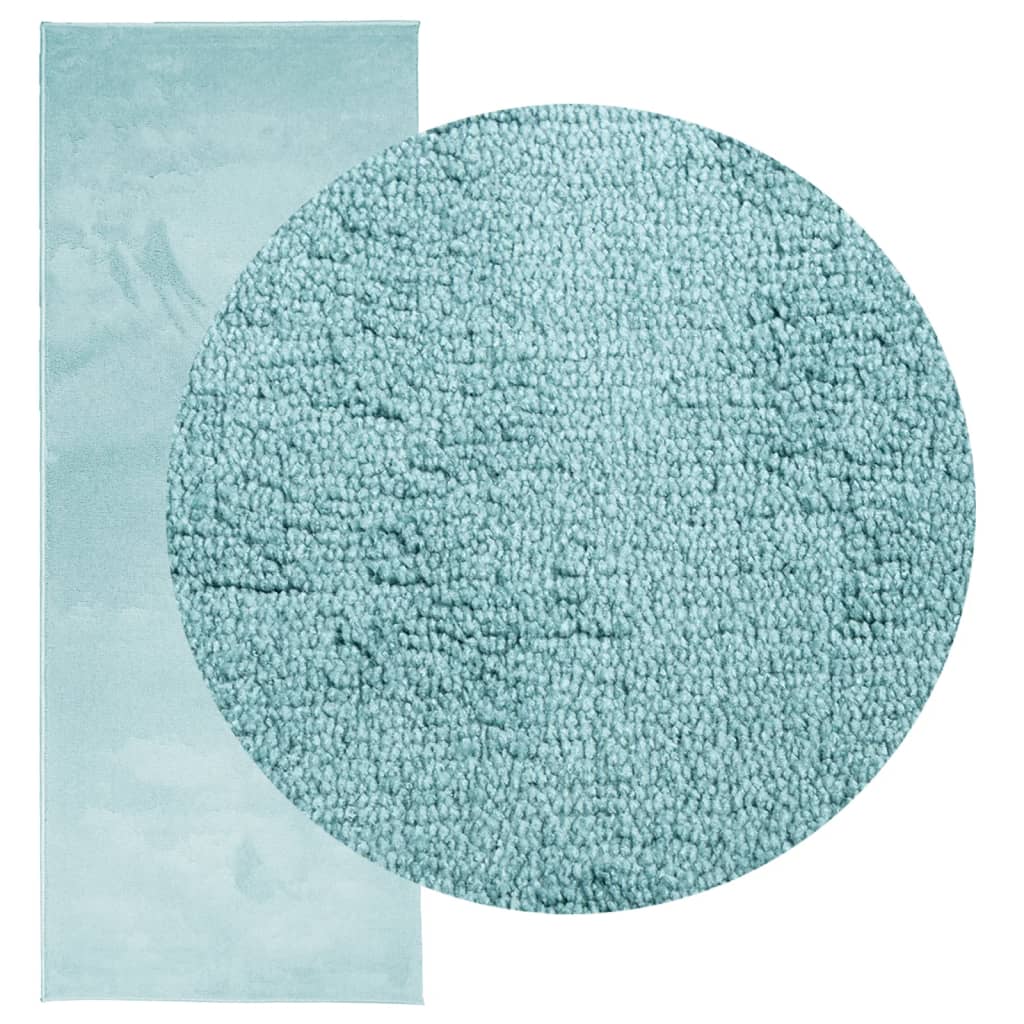 Alfombra de pelo corto oviedo verde 80x200 cm v1757 - Vetonek