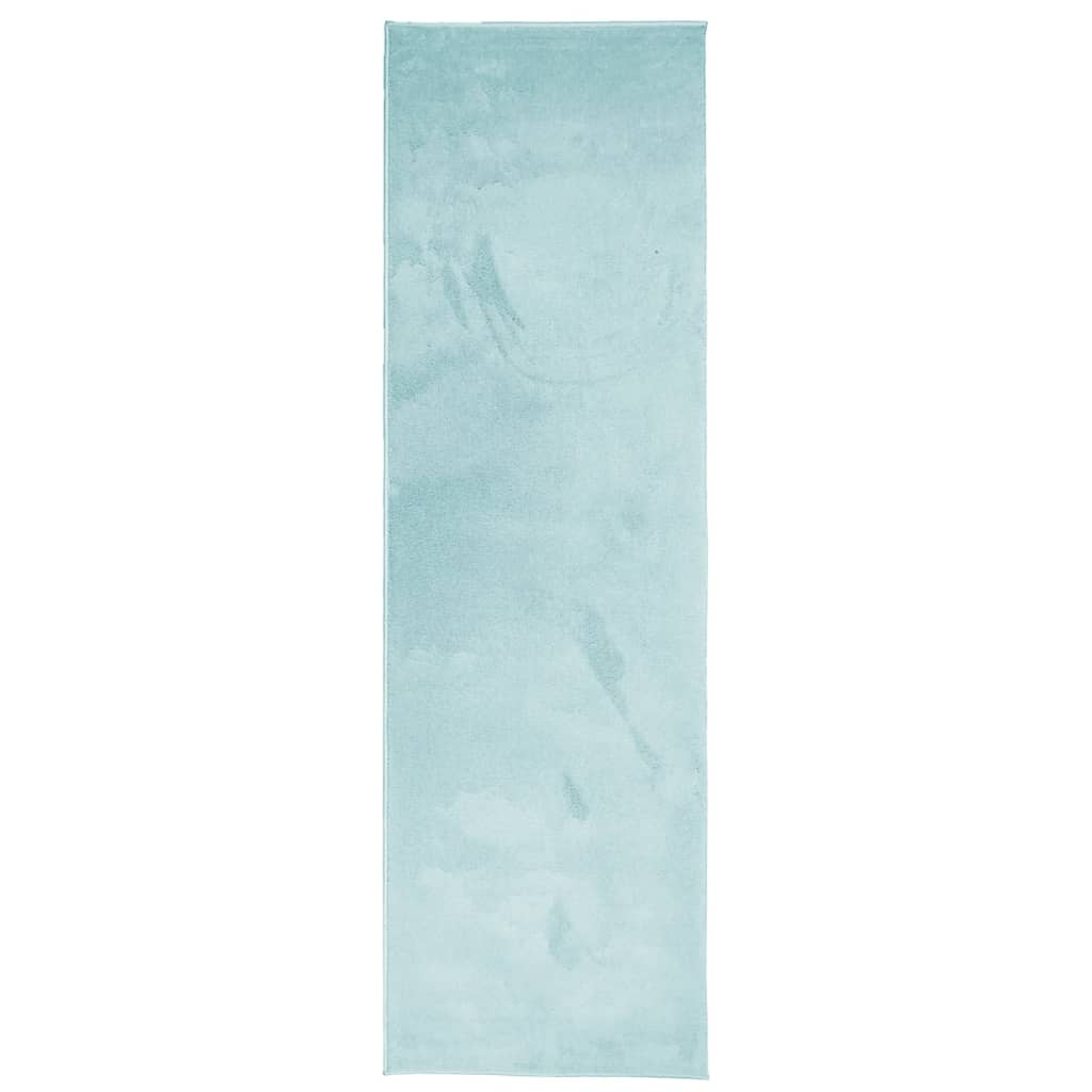 Alfombra de pelo corto oviedo verde 80x250 cm v1764 Vetonek