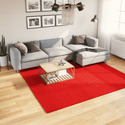 Tapis à poils ras Oviedo rouge 240x240 cm v2297 Vetonek