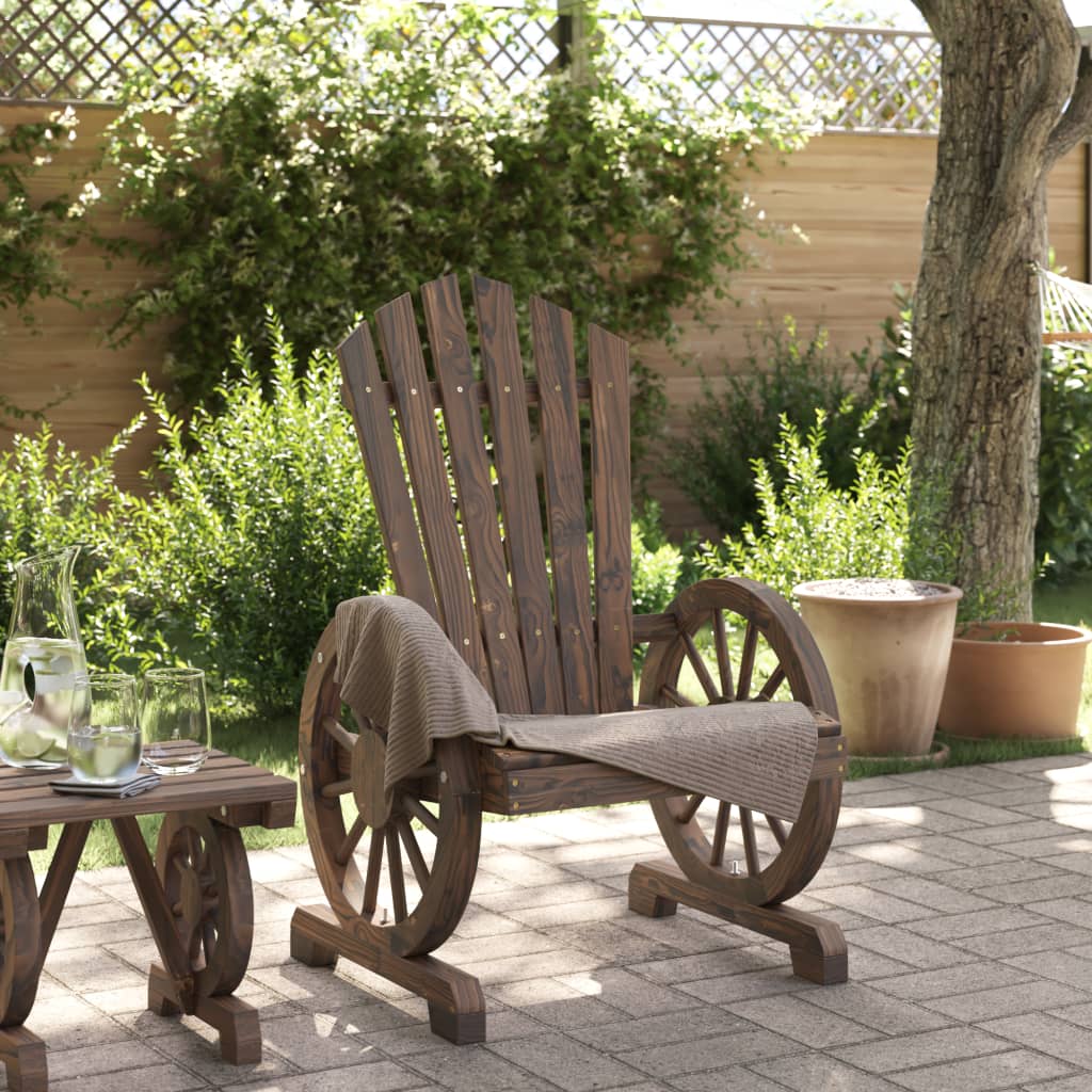 Garden Adirondack Wood Sound Wood