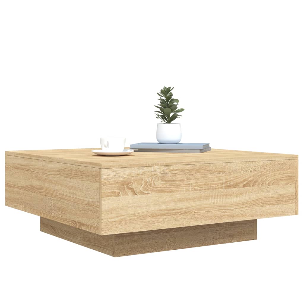 Sonoma Sonoma 80x80x31 cm V83 Engineering Wood Table V83