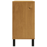Cómoda flam madera maciza de pino 110x40x80 cm v1808 - Vetonek