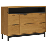 Vetonek Cómoda FLAM madera maciza de pino 110x40x80 cm