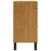 Cómoda flam madera maciza de pino 110x40x80 cm v1815 - Vetonek
