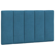 Cabecero de cama acolchado terciopelo azul 90 cm V0077 Vetonek