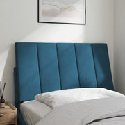 Cabecero de cama acolchado terciopelo azul 90 cm V0077 Vetonek