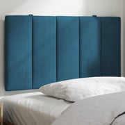 Cabecero de cama acolchado terciopelo azul 90 cm V0077 Vetonek