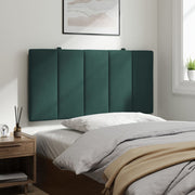 Cabecero de cama acolchado terciopelo verde oscuro 100 cm V0121 Vetonek