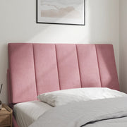 Cabecero de cama acolchado terciopelo rosa 100 cm V0145 Vetonek