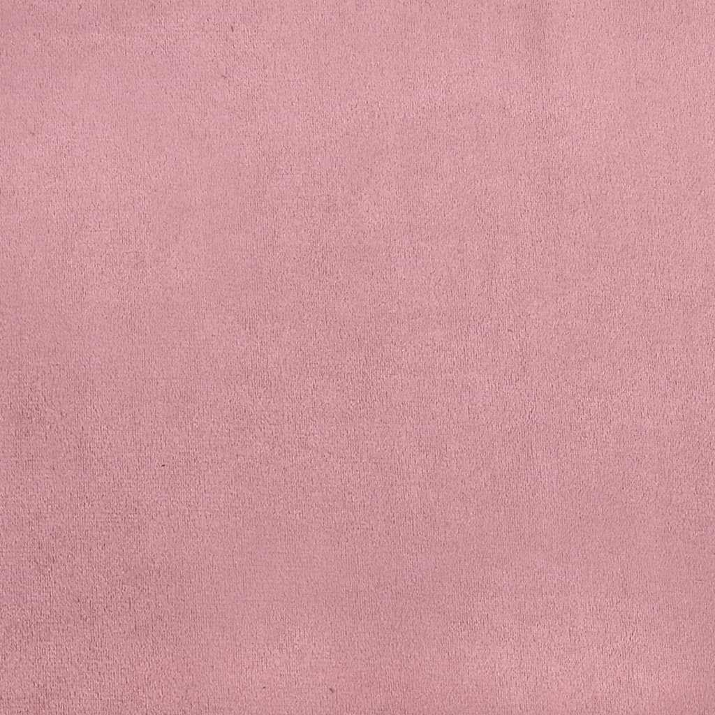 Cabecero de cama acolchado terciopelo rosa 100 cm V0145 Vetonek