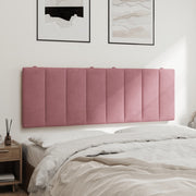 Cabecero de cama acolchado terciopelo rosa 140 cm V0282 Vetonek