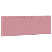 Cabecero de cama acolchado terciopelo rosa 140 cm V0282 Vetonek