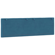 Cabecero de cama acolchado terciopelo azul 160 cm V0336 Vetonek