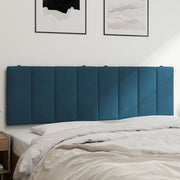 Cabecero de cama acolchado terciopelo azul 160 cm V0336 Vetonek