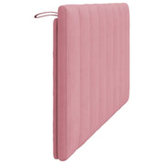 Cabecero de cama acolchado terciopelo rosa 160 cm V0343 Vetonek