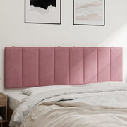 Cabecero de cama acolchado terciopelo rosa 160 cm V0343 Vetonek