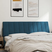 Cabecero de cama acolchado terciopelo azul 180 cm V0398 Vetonek