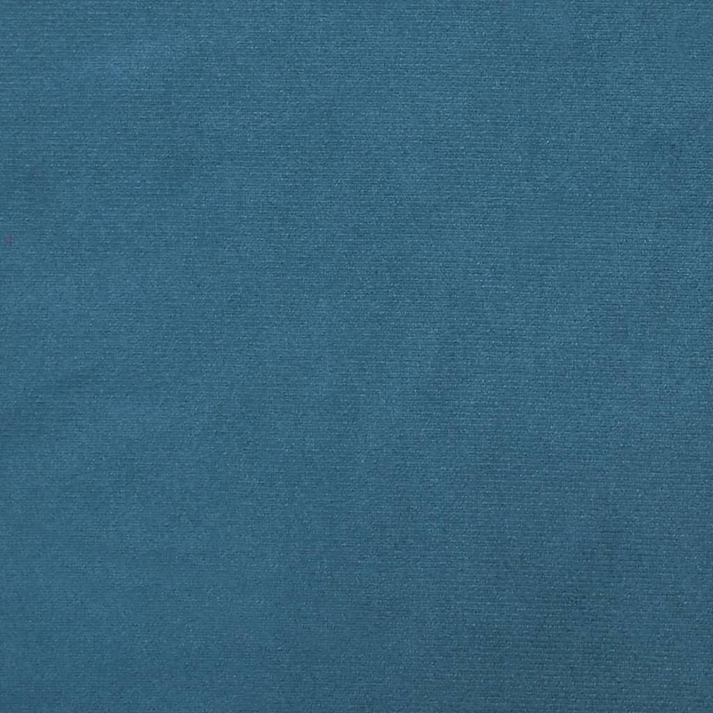 Cabecero de cama acolchado terciopelo azul 180 cm V0398 Vetonek