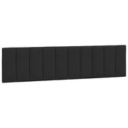 Cabecero de cama acolchado terciopelo negro 200 cm V0459 Vetonek