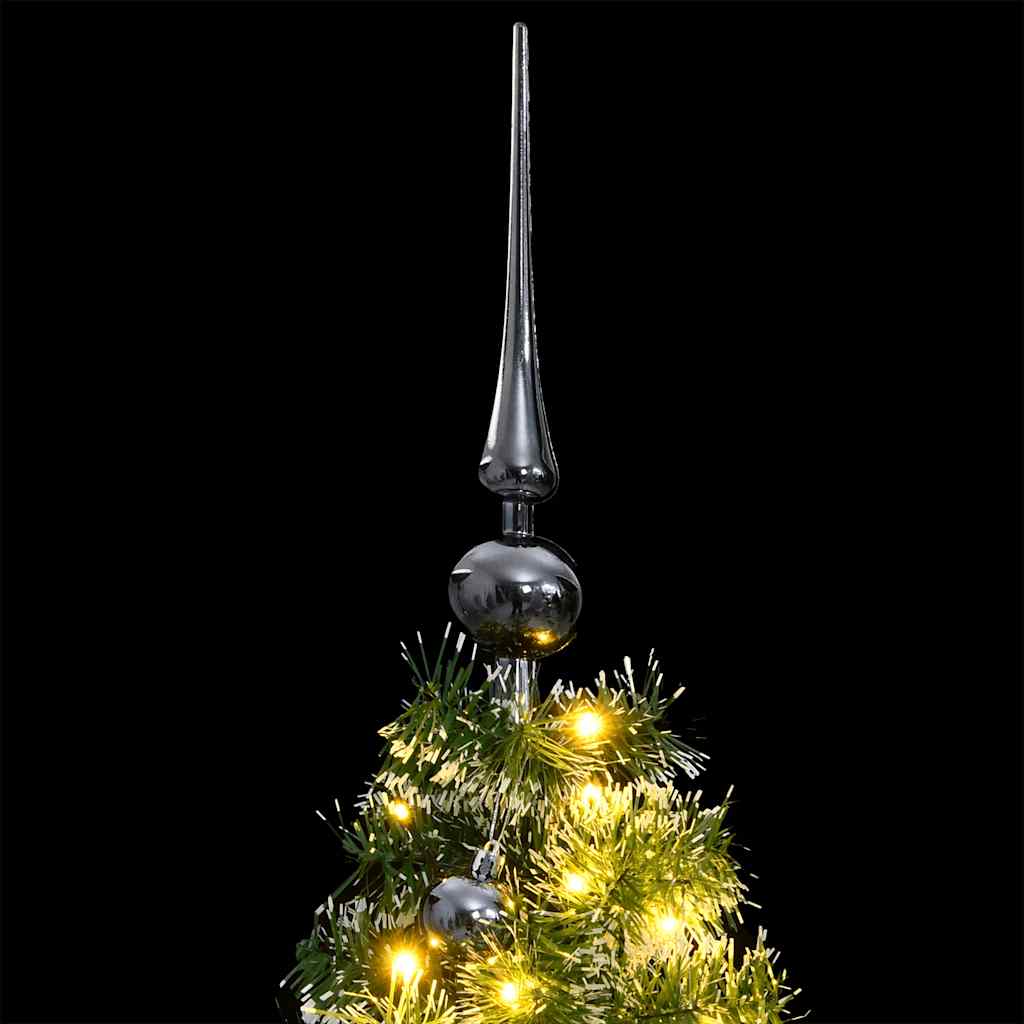 Árbol de Navidad artificial con bisagras 150 LED y bolas 150 cm V8370 Vetonek