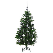 Árbol de Navidad artificial con bisagras 150 LED y bolas 150 cm V8370 Vetonek