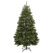 Árbol de navidad artificial con bisagras 300 led y bolas 180 cm v8639 Vetonek