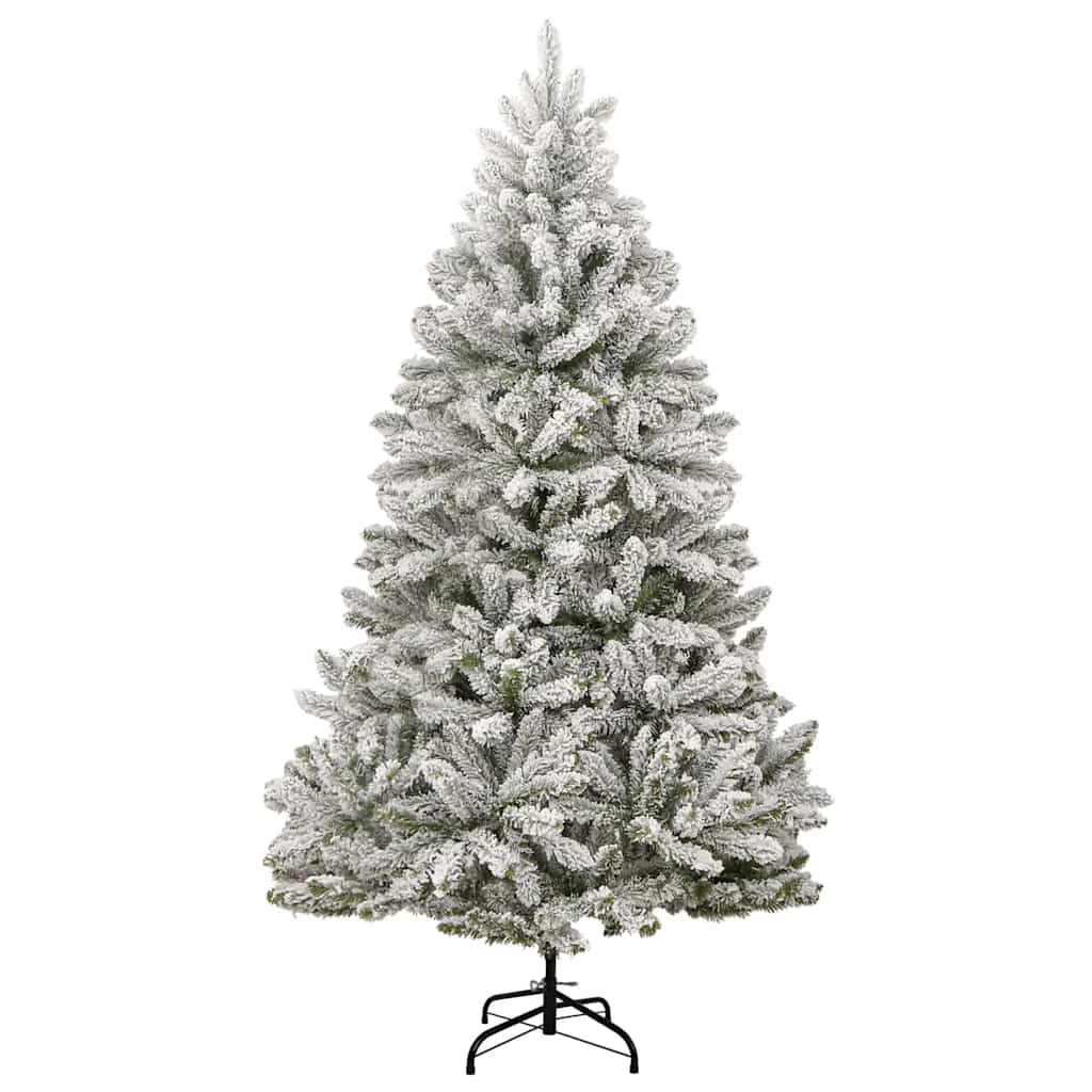 Árbol de navidad artificial con bisagras 300 led y bolas 270 cm v9124 Vetonek