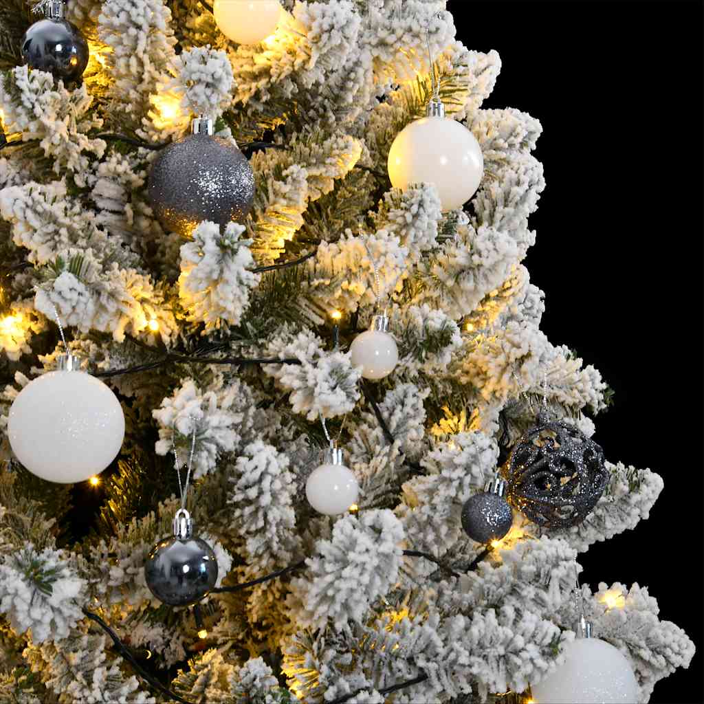 Árbol de navidad artificial con bisagras 300 led y bolas 300 cm v9131 - Vetonek