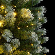 Árbol de navidad artificial con bisagras 300 led y nieve 240 cm v0700 Vetonek