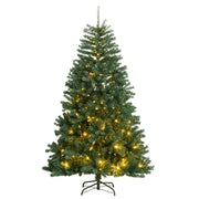 Árbol de navidad artificial con bisagras 300 leds 300 cm v0861 Vetonek