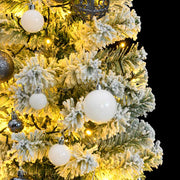 Árbol de navidad artificial con bisagras 150 led y bolas 150 cm v2032 Vetonek
