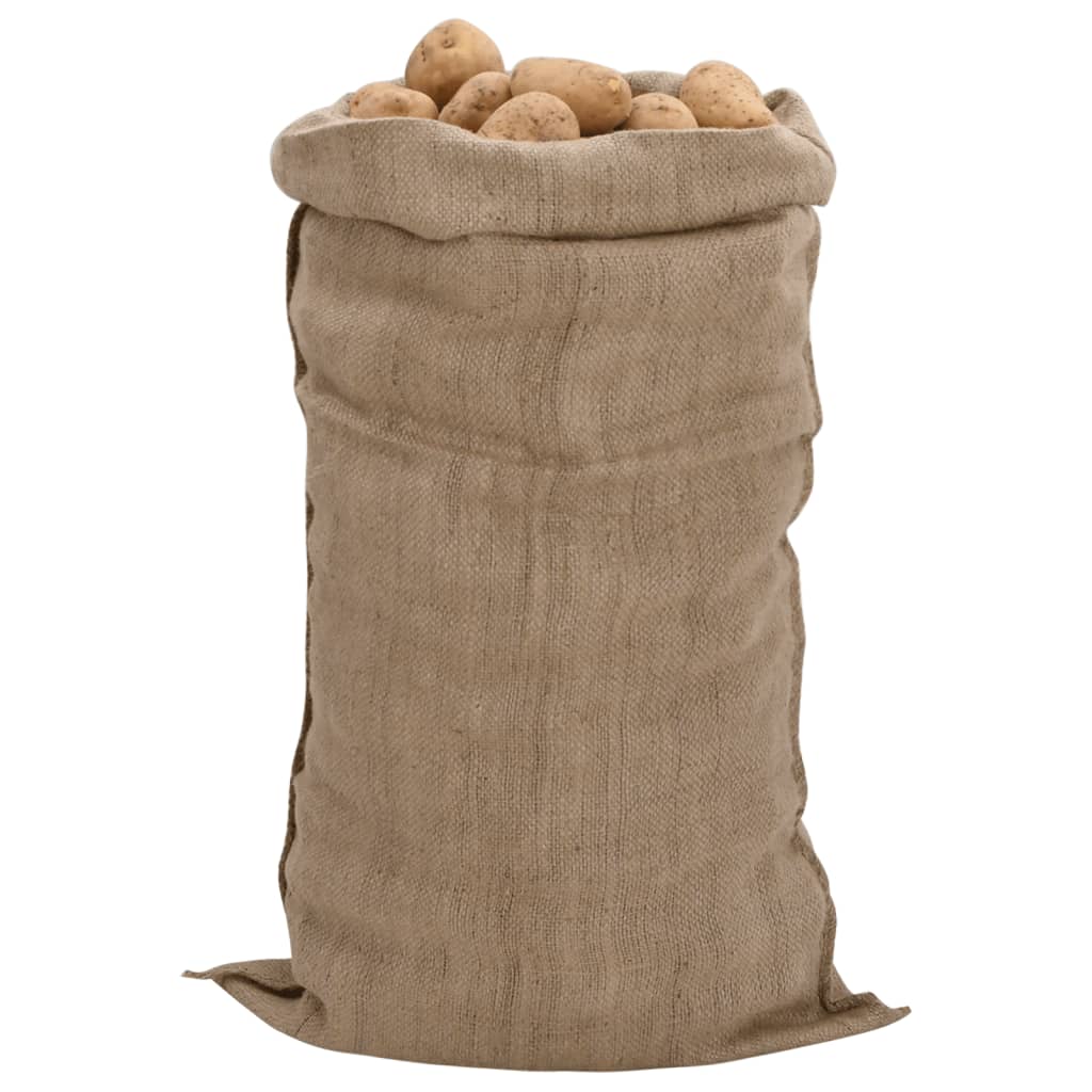 Sacs de jute 30 unités 65x135 cm 100% yute 340 g / m²