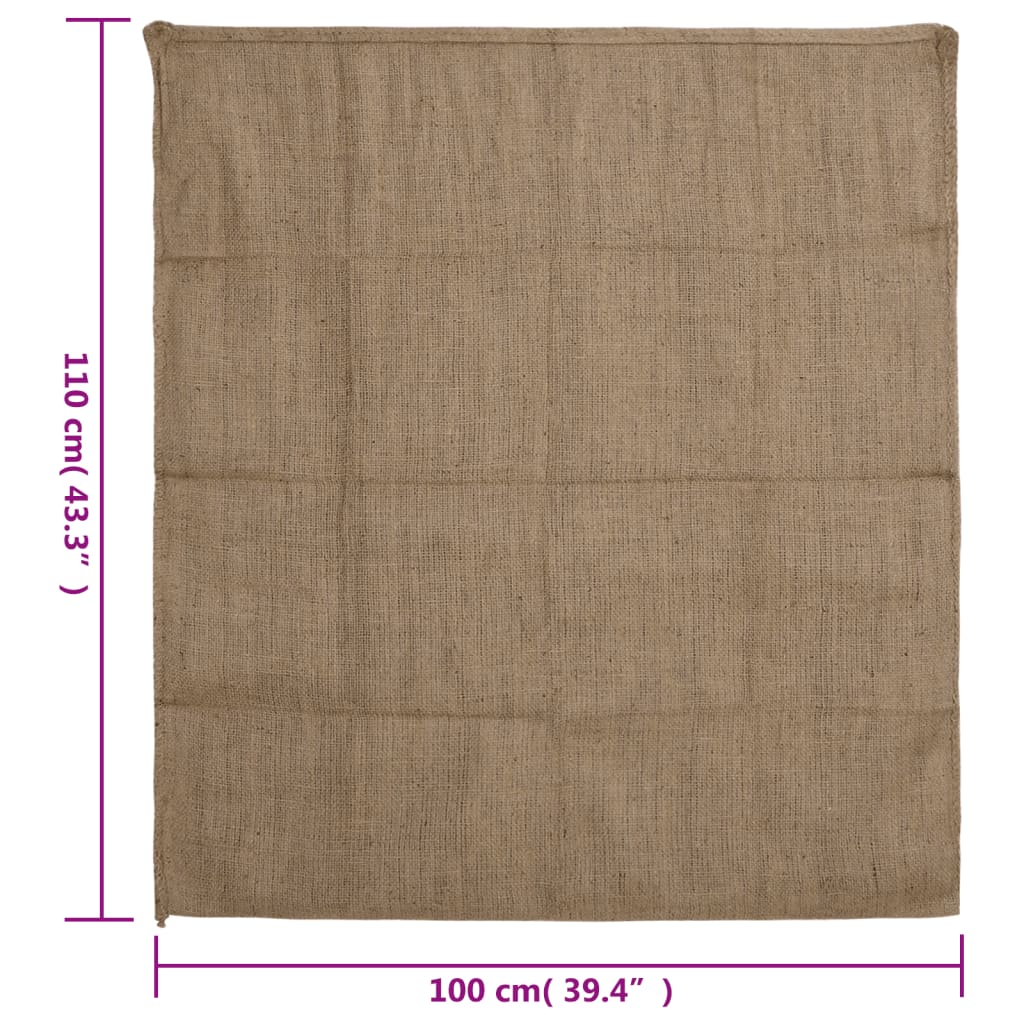 Sacs de jute 30 unités 100x110 cm 100% yute 340 g / m²