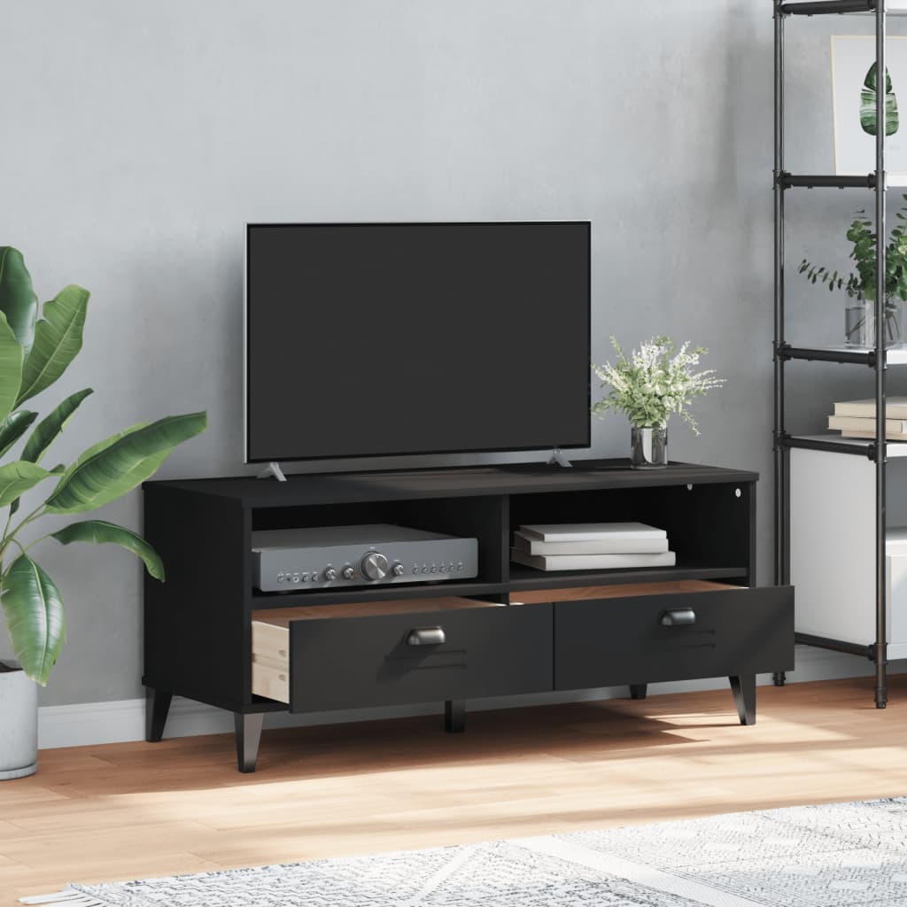 Viken TV Furniture Black Engineering Wood