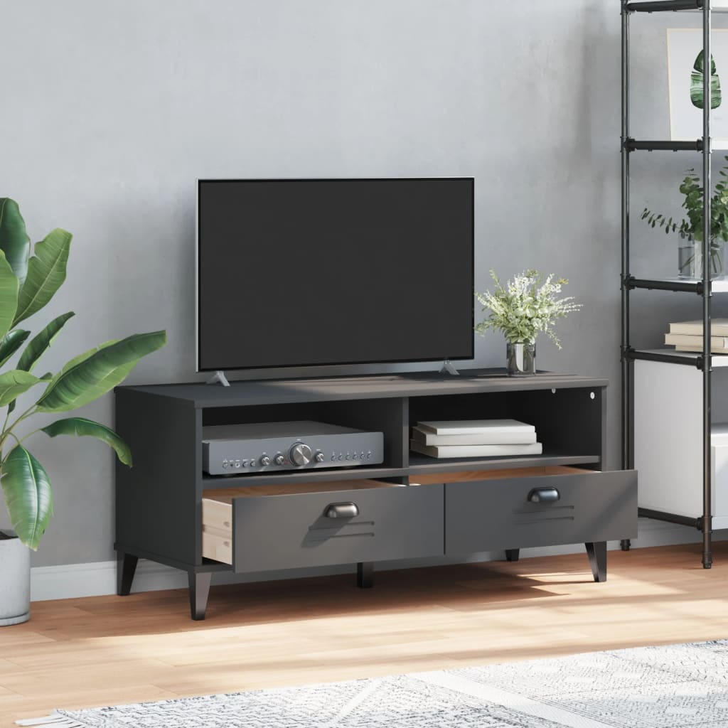 VIKEN TV Furniture Grey Engineering Holz