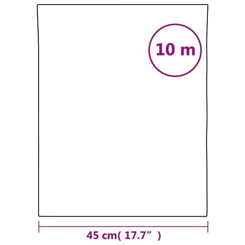 Finestra trasparente grigia grigia 45x1000 cm