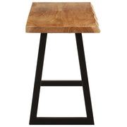 Bench with natural edge made of solid acacia wood 105 cm V4790 Vetonek