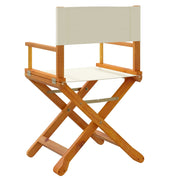 Folding garden chairs 6 units cream white fabric v7081 - Vetonek