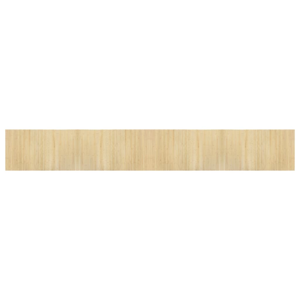 Carpete retangular Luz de cor natural 60x400 cm