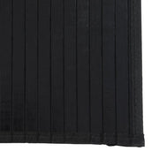 Tapis rectangulaire en bambou noir 70x100 cm V8835 Vetonek