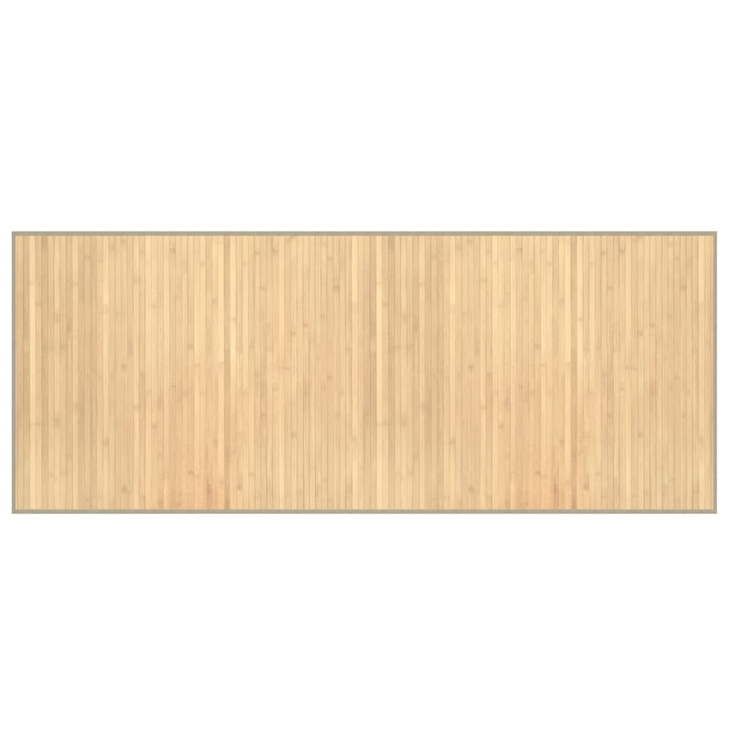 Cor de bambu retangulares de bambu 80x200 cm