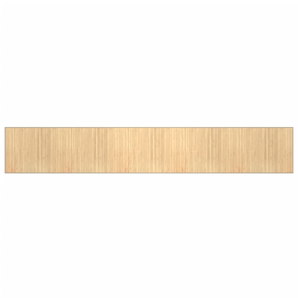 Carpete retangular Luz de cor natural 80x1000 cm