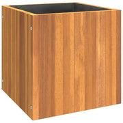 Jardinière en bois d'acacia massif Vetonek 35x35x35 cm