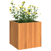 Jardinière en bois d'acacia massif 45x45x45 cm v0401 - Vetonek