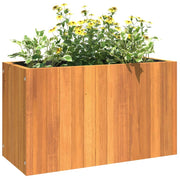 Jardinière en bois d'acacia massif 59x27,5x35 cm v0432 - Vetonek