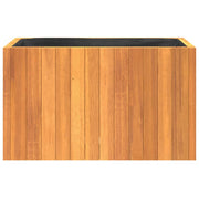 Jardinière en bois d'acacia massif 59x27,5x35 cm v0432 - Vetonek
