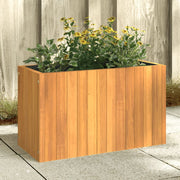 Jardinière en bois d'acacia massif 59x27,5x35 cm v0432 Vetonek
