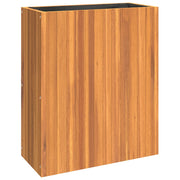 Jardinière en bois d'acacia massif Vetonek 59x27,5x70 cm