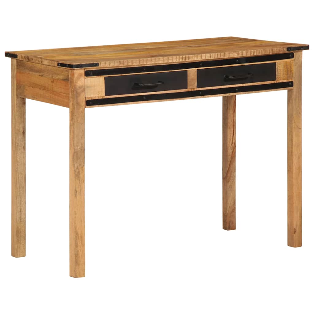 Bureau 100x50x75 cm en bois de manguier massif V7837 Vetonek