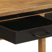 Bureau 100x50x75 cm en bois de manguier massif V7837 Vetonek